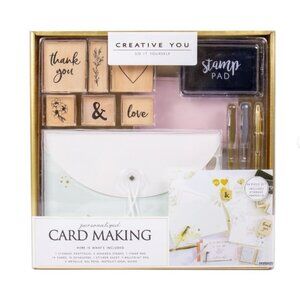 Creative You Card-Making Kit, 36 Piece Set, Includes Storage Portfolio, NIP